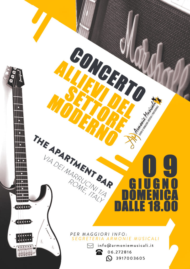 concerto 9giugno2019 settore moderno